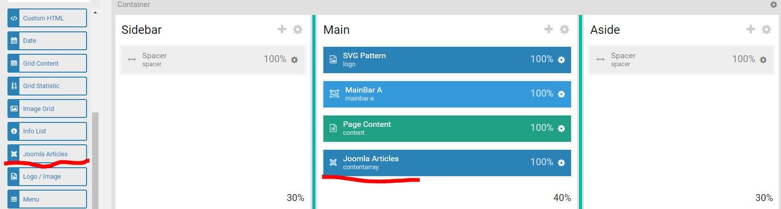 Как изменить название кнопок в элементах шаблона RocketTheme на Gantry 5