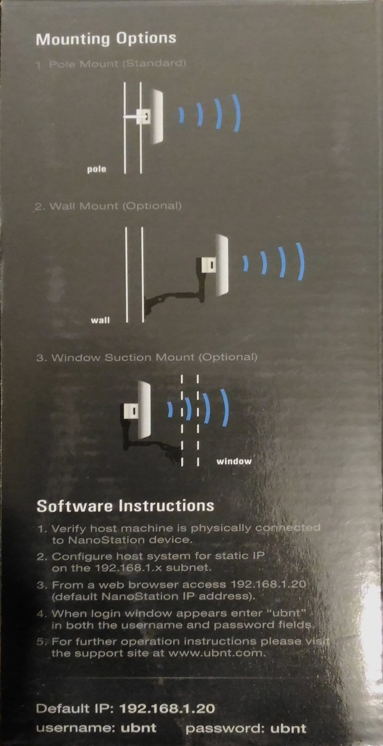 Настройка nanostation loco m2