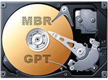 Наглядная карточка MBR vs GPT — кратко о разнице стилей разделов