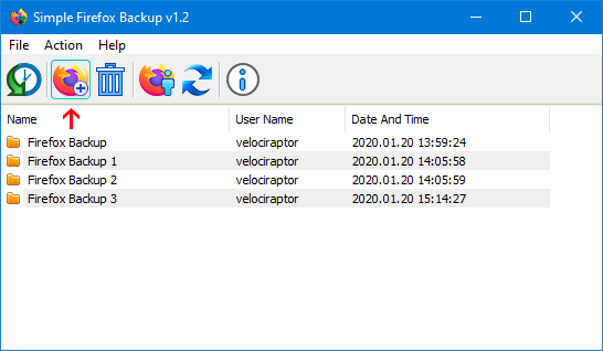 Simple Firefox Backup: бэкап и восстановление паролей, закладок и настроек Фаерфокс